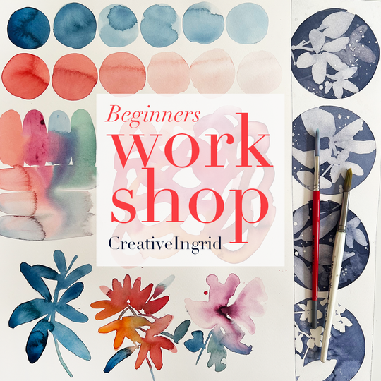 Masking Fluid & Watercolor for the Absolute Beginner, London | April 27th 2024