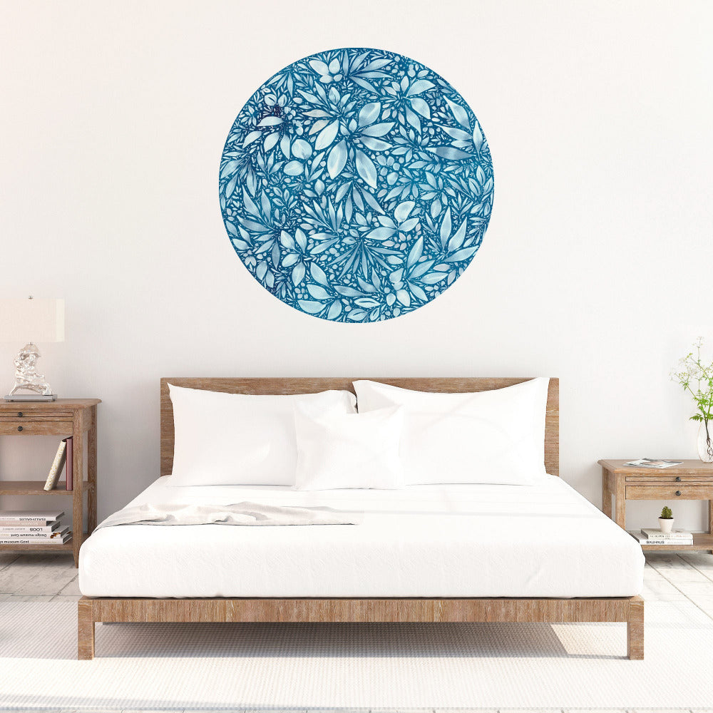 Full Snow Moon Wall Sticker | CreativeIngrid