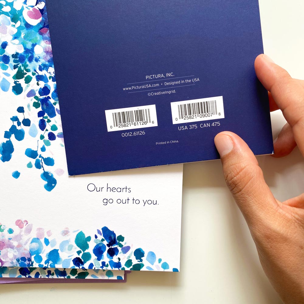 Sympathy Card. CreativeIngrid x Pictura.