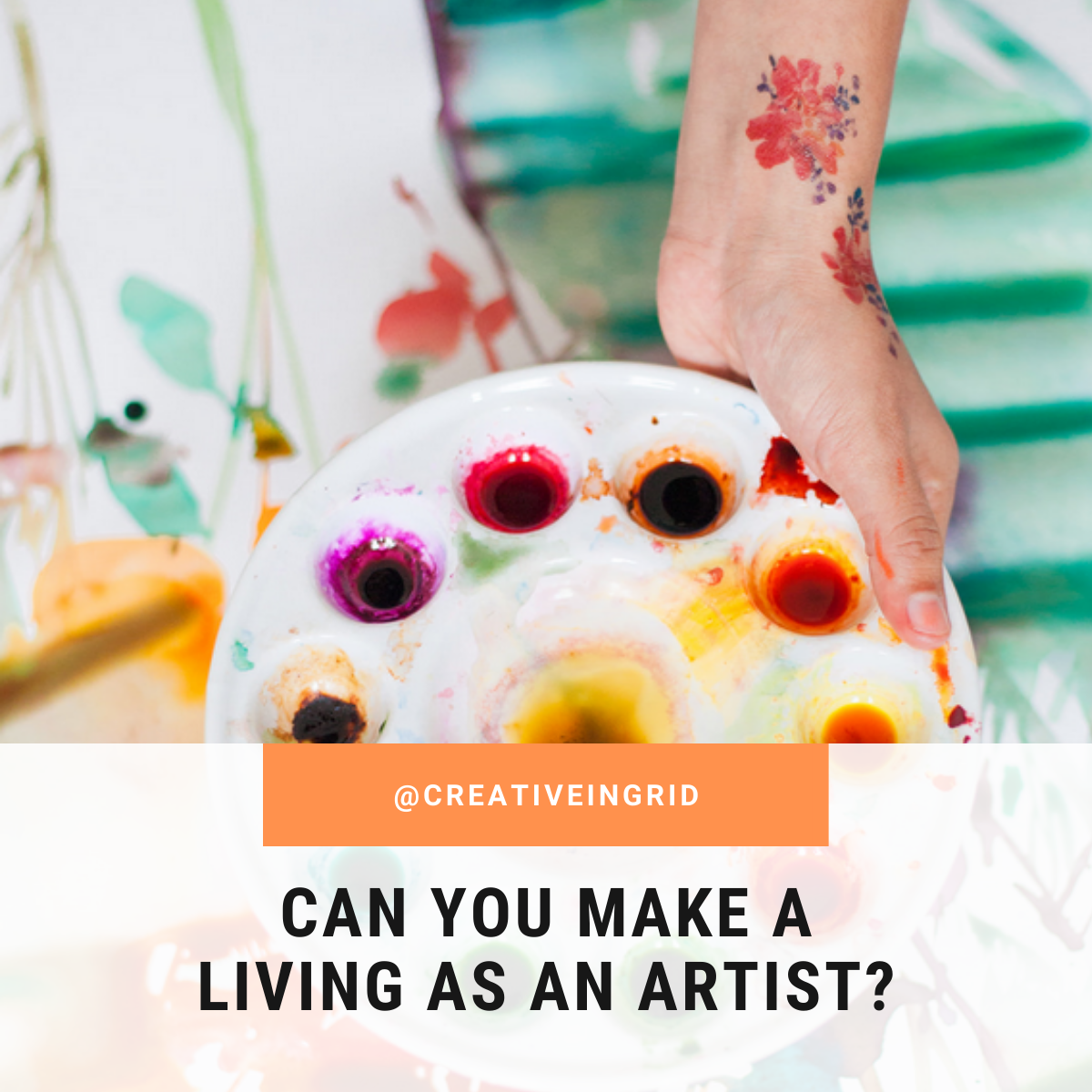 Can you make a living as an artist? CreativeIngrid Ingrid Sanchez
