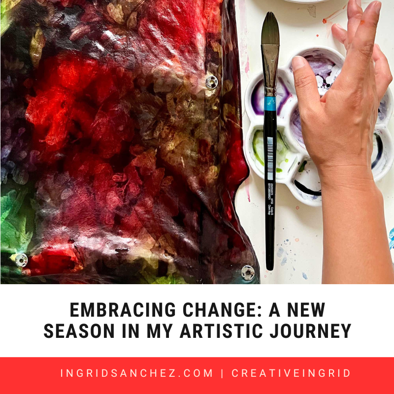 Embracing Change: A New Season in My Artistic Journey