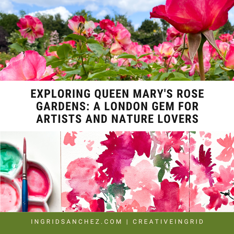 Things to do in London: Exploring Queen Mary's Rose Gardens: A London Gem for Artists and Nature Lovers