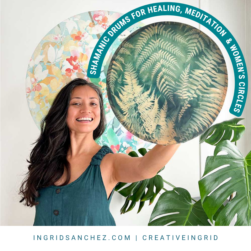 Shamanic Drums for Healing, Meditation & Women’s Circles with Ingrid Sanchez, London.
