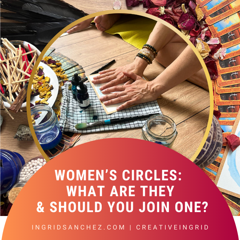 Women’s circles explained: history, purpose, and what to expect. Join a creative, heart-led circle with cacao, drumming, and sisterhood.