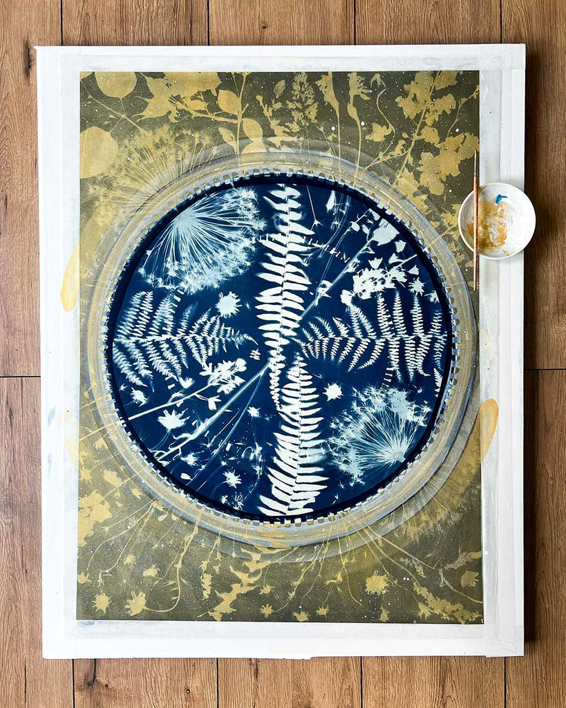 ‘Fern-Moon-Spirit’, celebrating the autumn solstice and eclipse season with botanical-inspired lunar imagery.