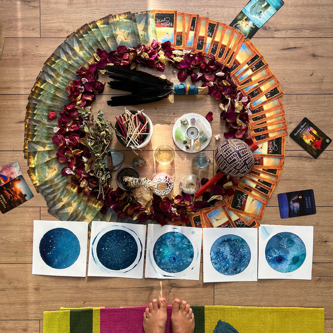 Women's Circles with art, cacao and drum — CreativeIngrid, London