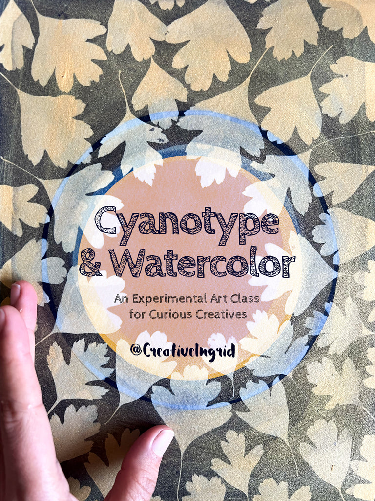 Cyanotype and Watercolor Workshop in London with Ingrid Sanchez, CreativeIngrid.