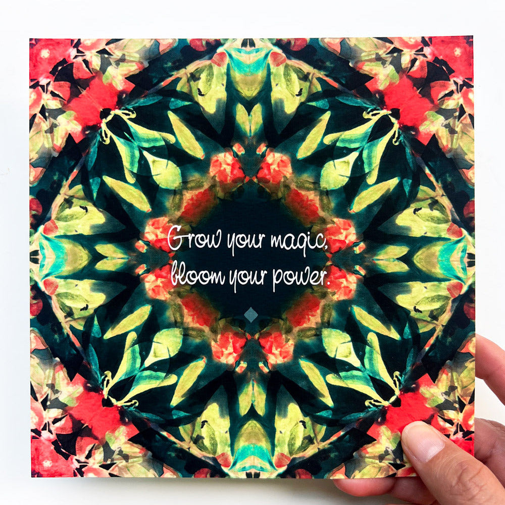 Grow your magic, bloom your power, Art Print | CreativeIngrid