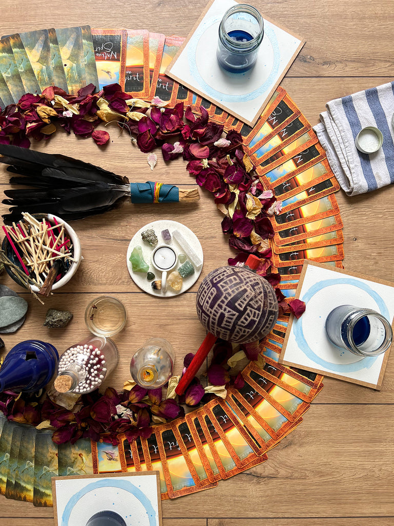 Summer Circle workshop in London, June 21st 2025, featuring creativity rituals and cacao ceremony for artists.