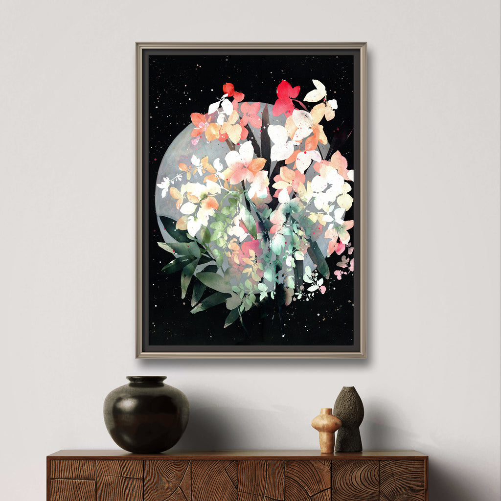 Moon Orchid, Art Print | CreativeIngrid