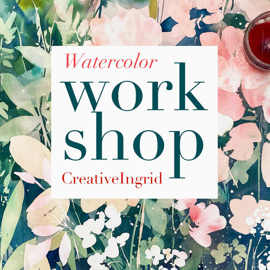 Watercolor and Masking Fluid Workshop London | July 20th 2024