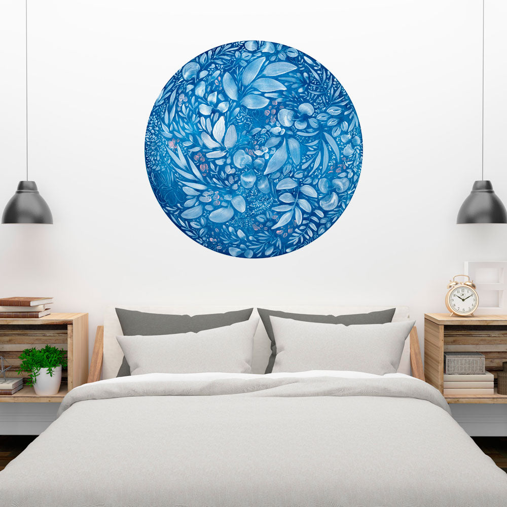 Full Flower Moon Wall Sticker | CreativeIngrid - CreativeIngrid | Ingrid Sanchez
