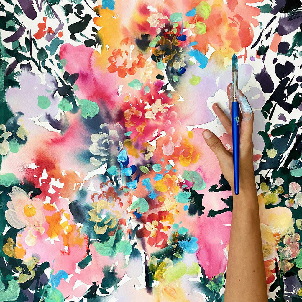 Into the Fall, Art Print | CreativeIngrid - CreativeIngrid | Ingrid Sanchez