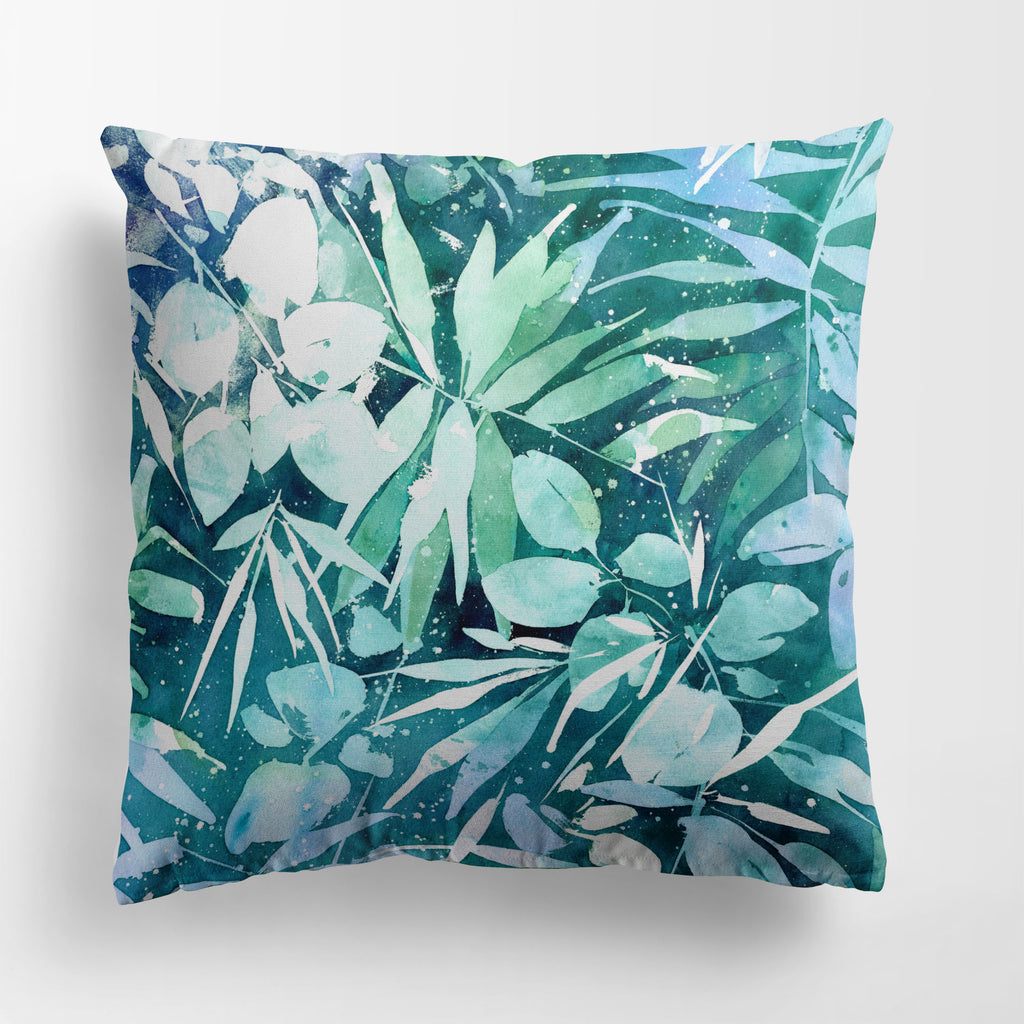Jungle Dream, Turquoise Cushion Cover | CreativeIngrid - CreativeIngrid | Ingrid Sanchez