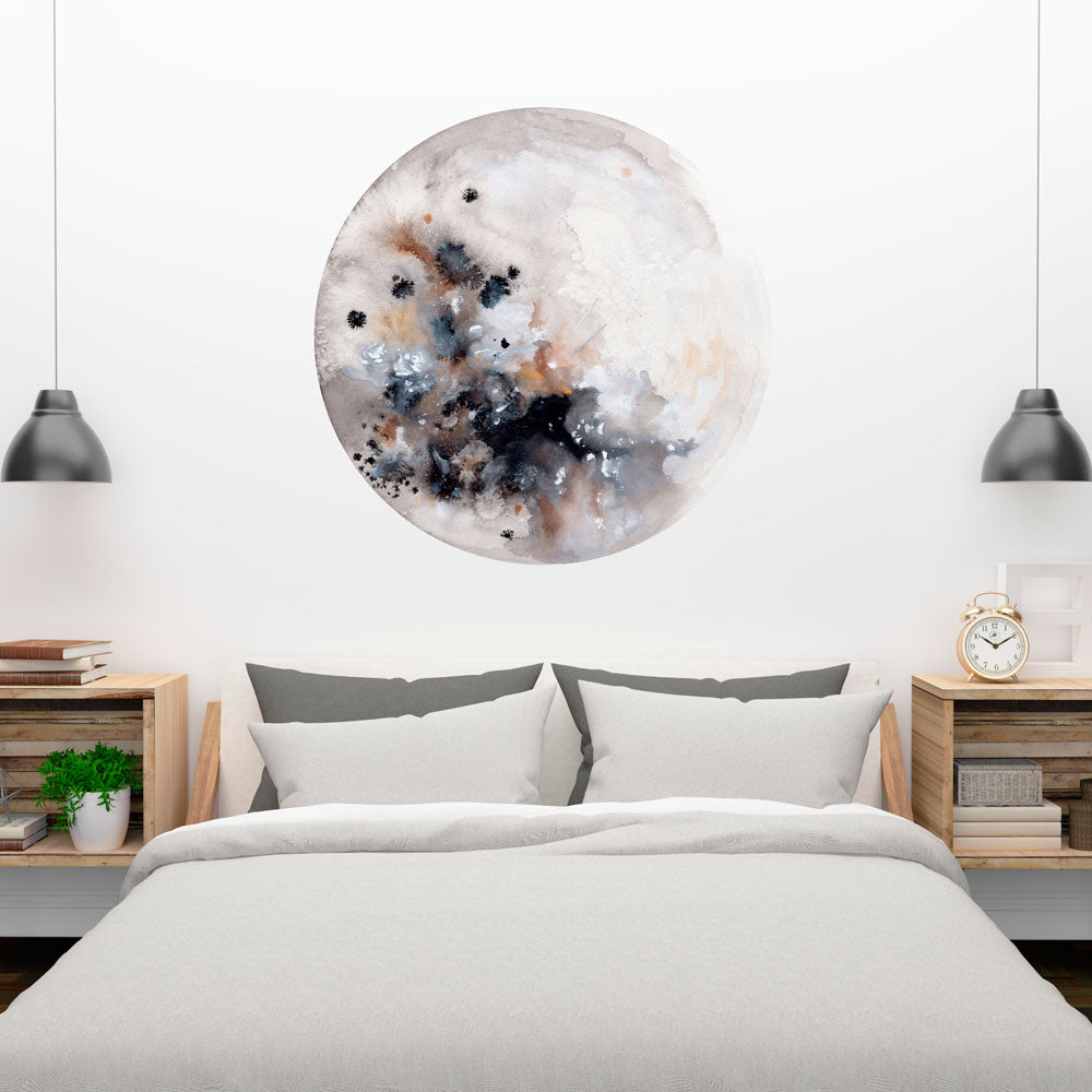 Silver Moon Wall Sticker | CreativeIngrid - CreativeIngrid | Ingrid Sanchez