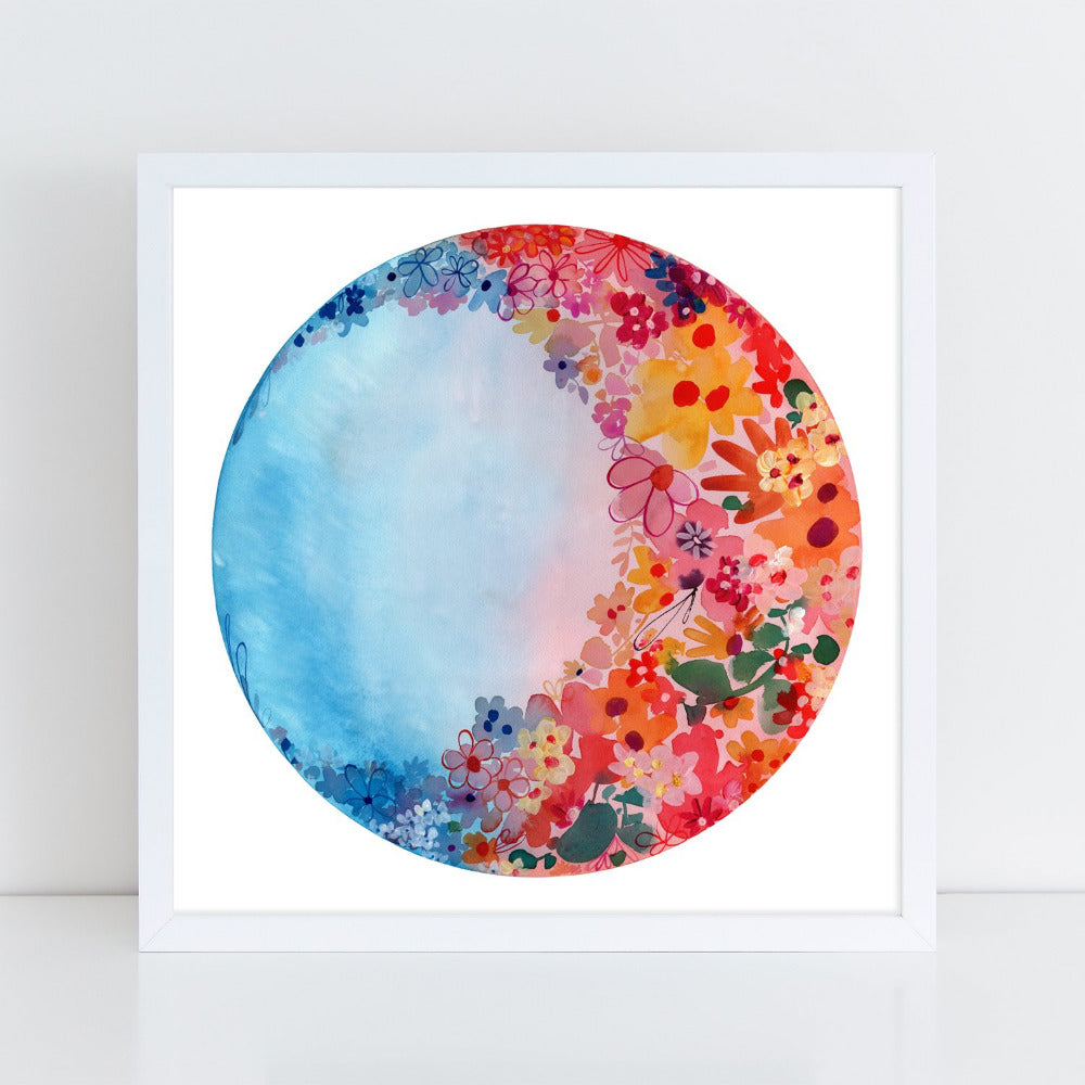 Sweet Moon, Art Print | CreativeIngrid - CreativeIngrid | Ingrid Sanchez