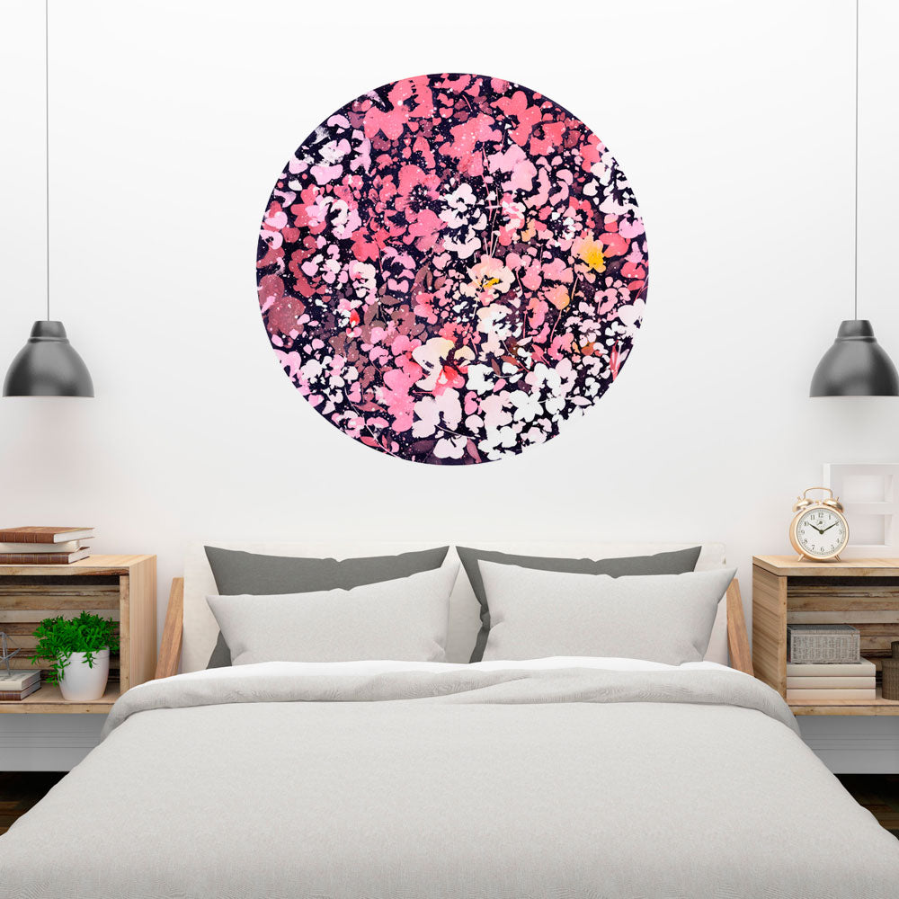 Under the Pink Moon Wall Sticker | CreativeIngrid - CreativeIngrid | Ingrid Sanchez