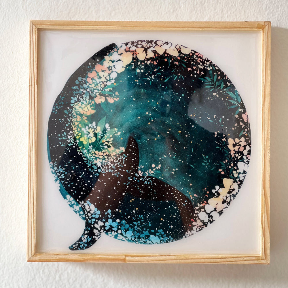 Whale Shark New Moon | Resin-Coated Prints