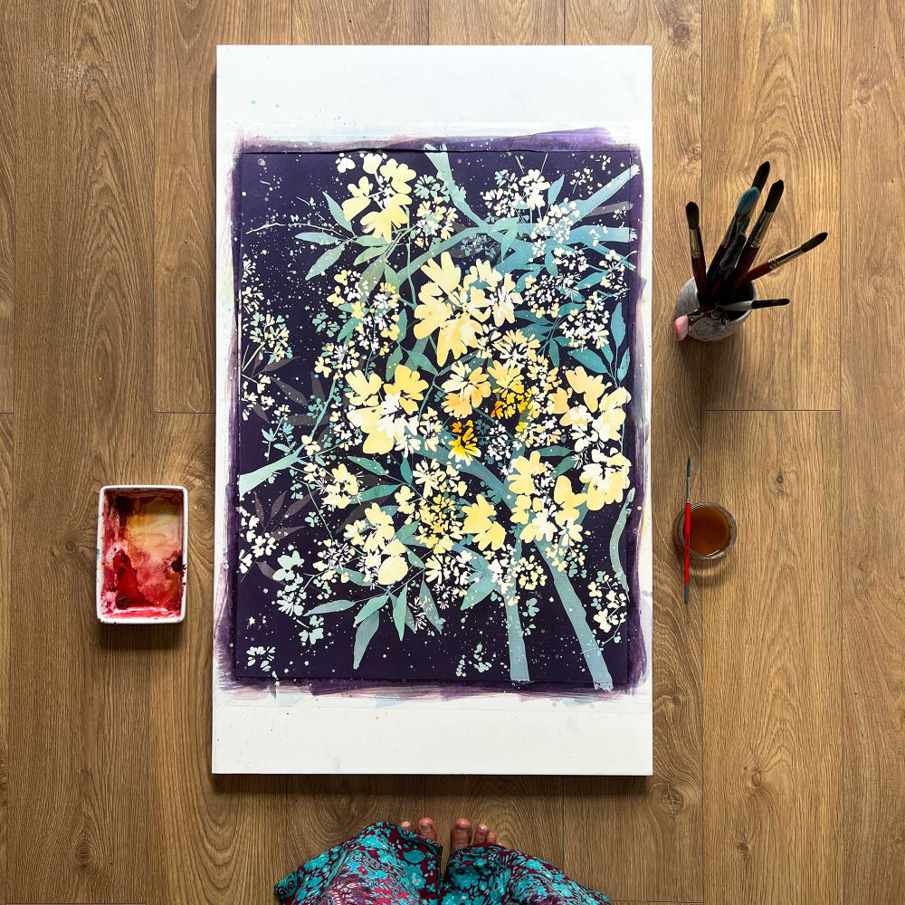 'Yellow Tree', Autumn Collection 2022. Ingrid Sanchez.