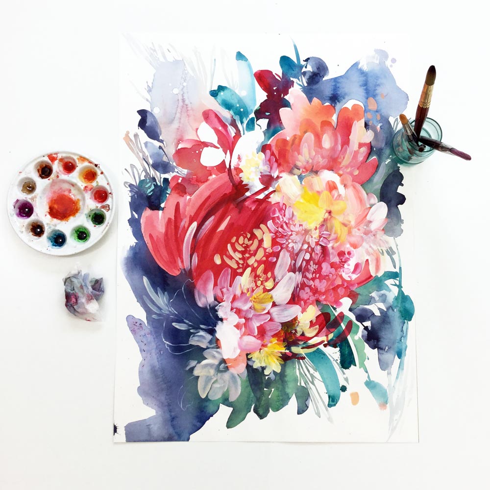 Floral Hug - CreativeIngrid | Ingrid Sanchez