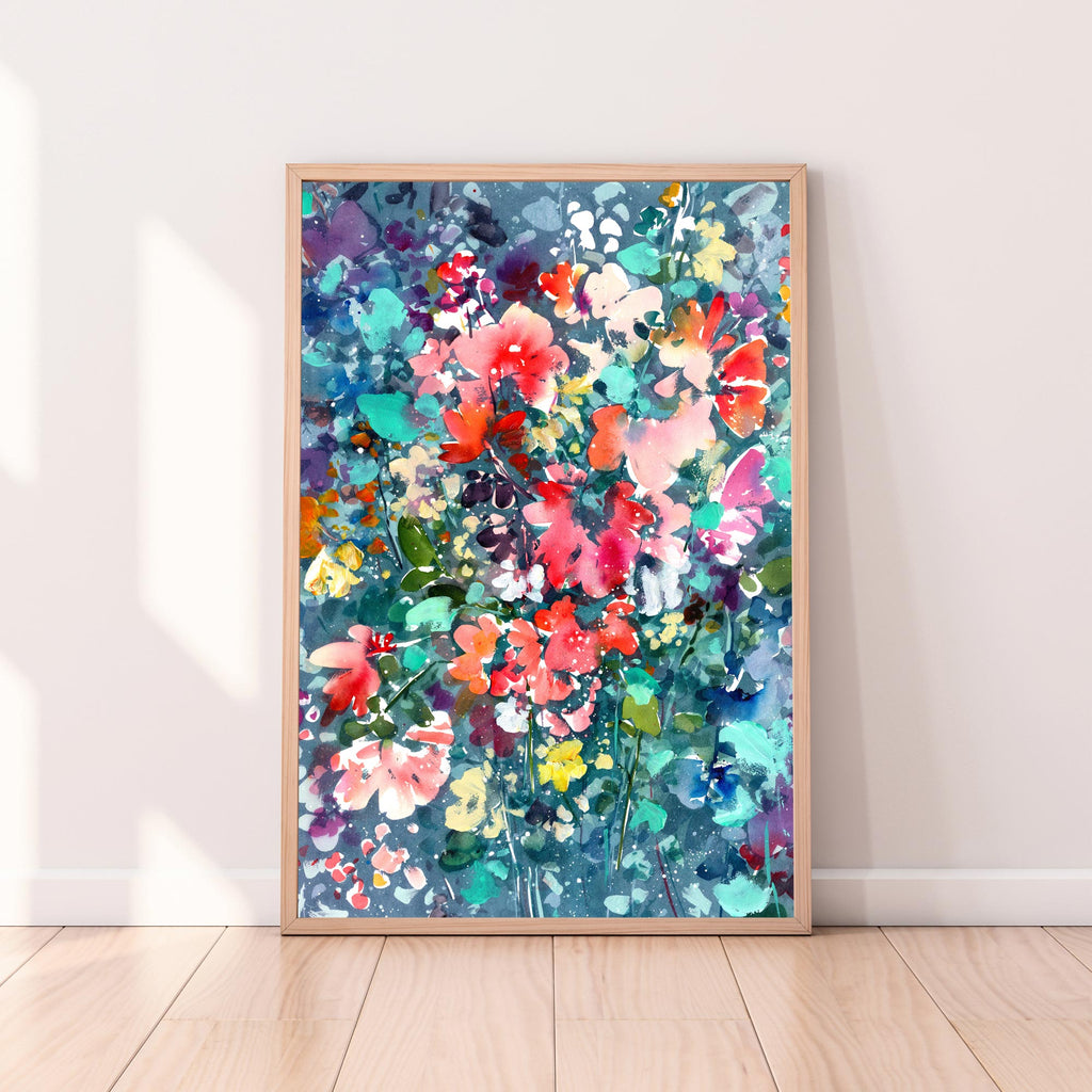Blooming Night, Art Print | CreativeIngrid - CreativeIngrid | Ingrid Sanchez