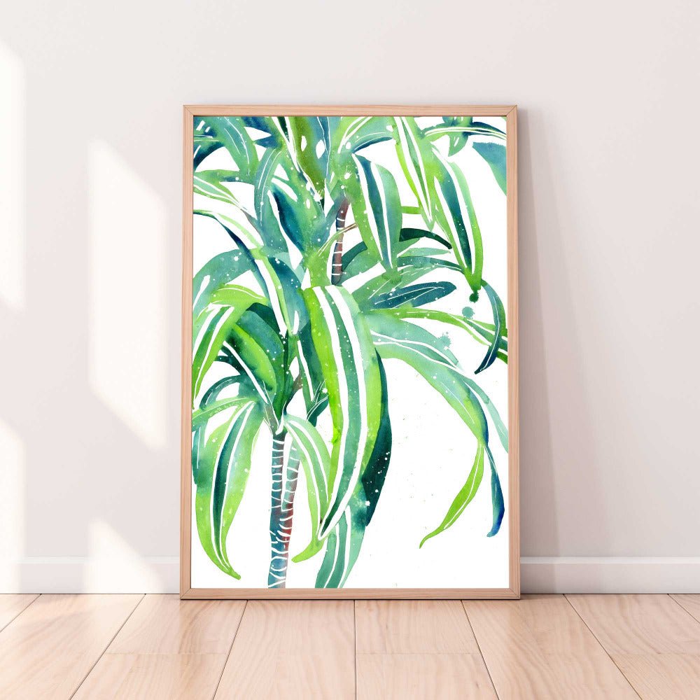 art plants Corn Plant, Original Art | Ingrid Sanchez | CreativeIngrid