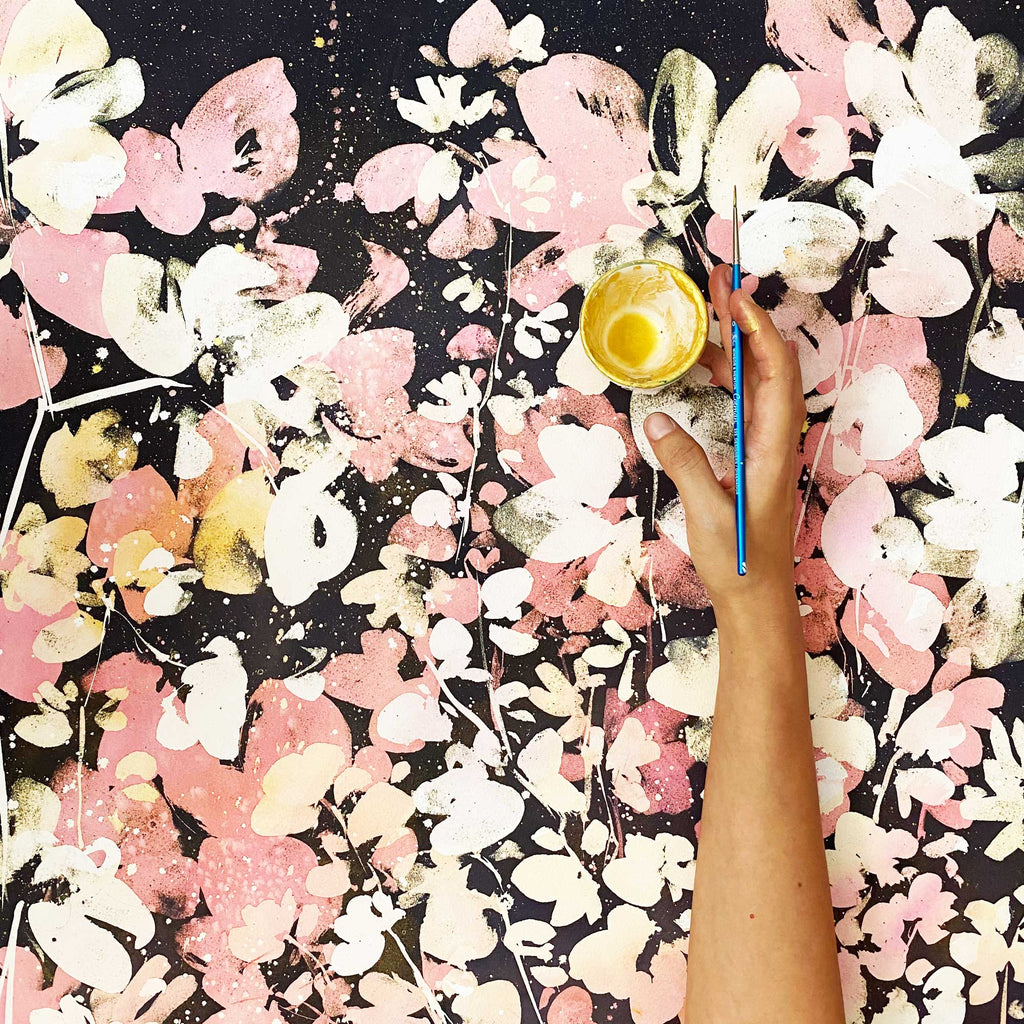 Floral Rise, Art Print | CreativeIngrid - CreativeIngrid | Ingrid Sanchez
