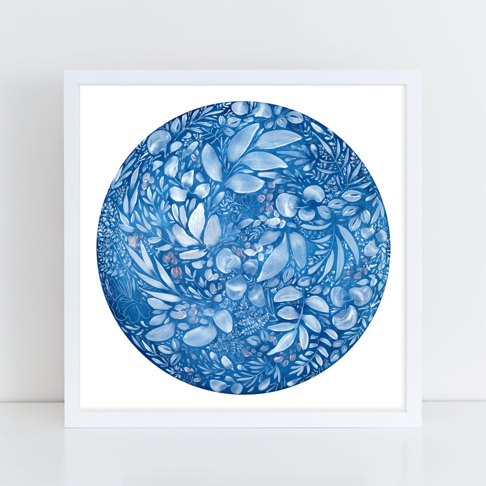 Full Flower Moon, Art Print | CreativeIngrid - CreativeIngrid | Ingrid Sanchez