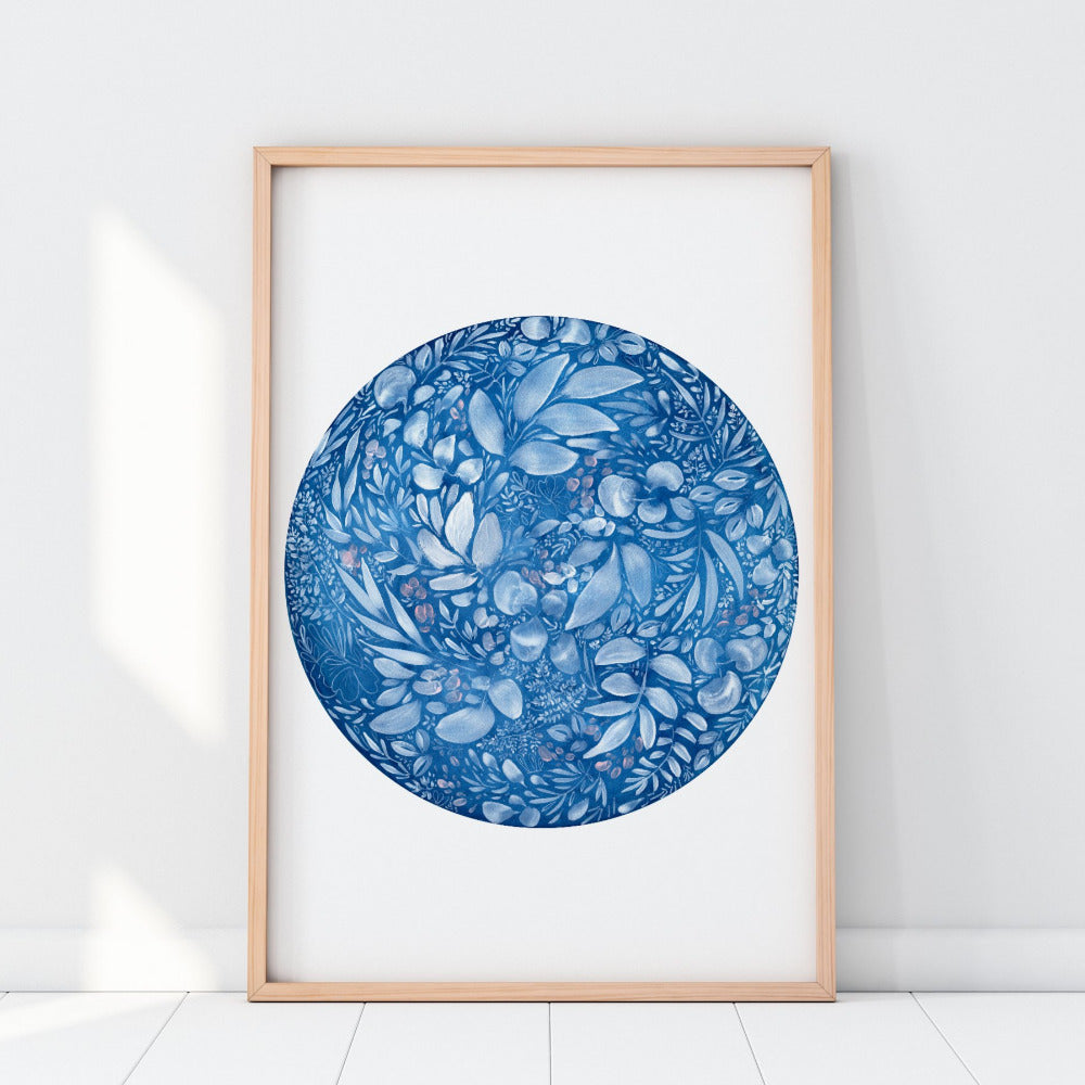 Full Flower Moon, Art Print | CreativeIngrid - CreativeIngrid | Ingrid Sanchez