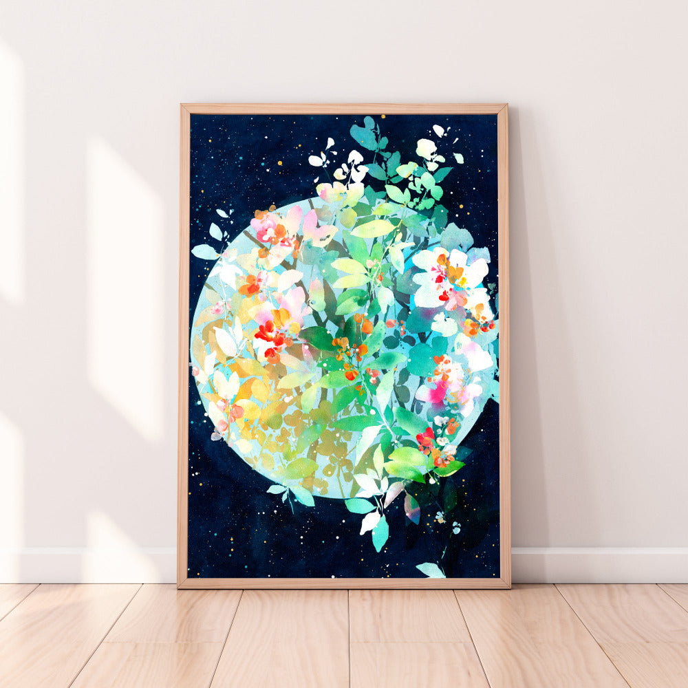 Art print 'In Full Bloom'  by CreativeIngrid.