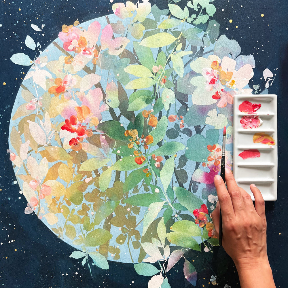 In Full Bloom, Original Art | Ingrid Sanchez