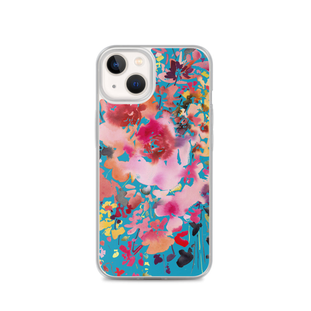 Blue and Fuchsia Phone Case | CreativeIngrid - CreativeIngrid | Ingrid Sanchez