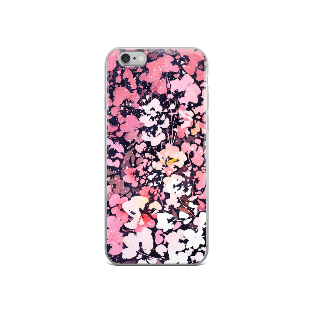 Floral Pink iPhone Case | CreativeIngrid - CreativeIngrid | Ingrid Sanchez