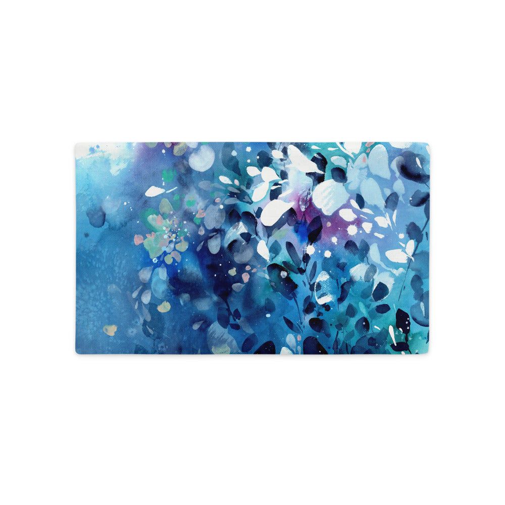 Underwater Blue Cushion Cover | CreativeIngrid - CreativeIngrid | Ingrid Sanchez