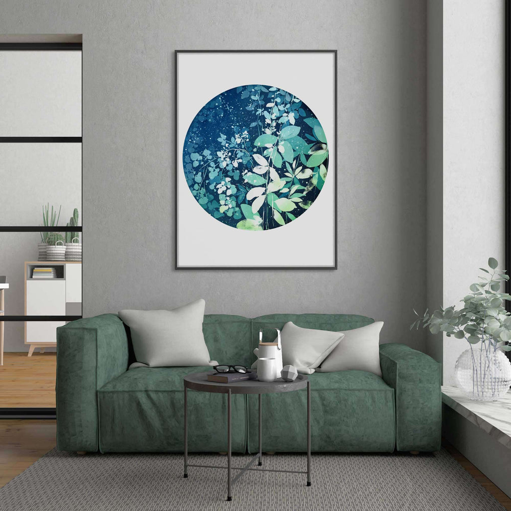 Moonlight Blooms, Art Print | CreativeIngrid - CreativeIngrid | Ingrid Sanchez