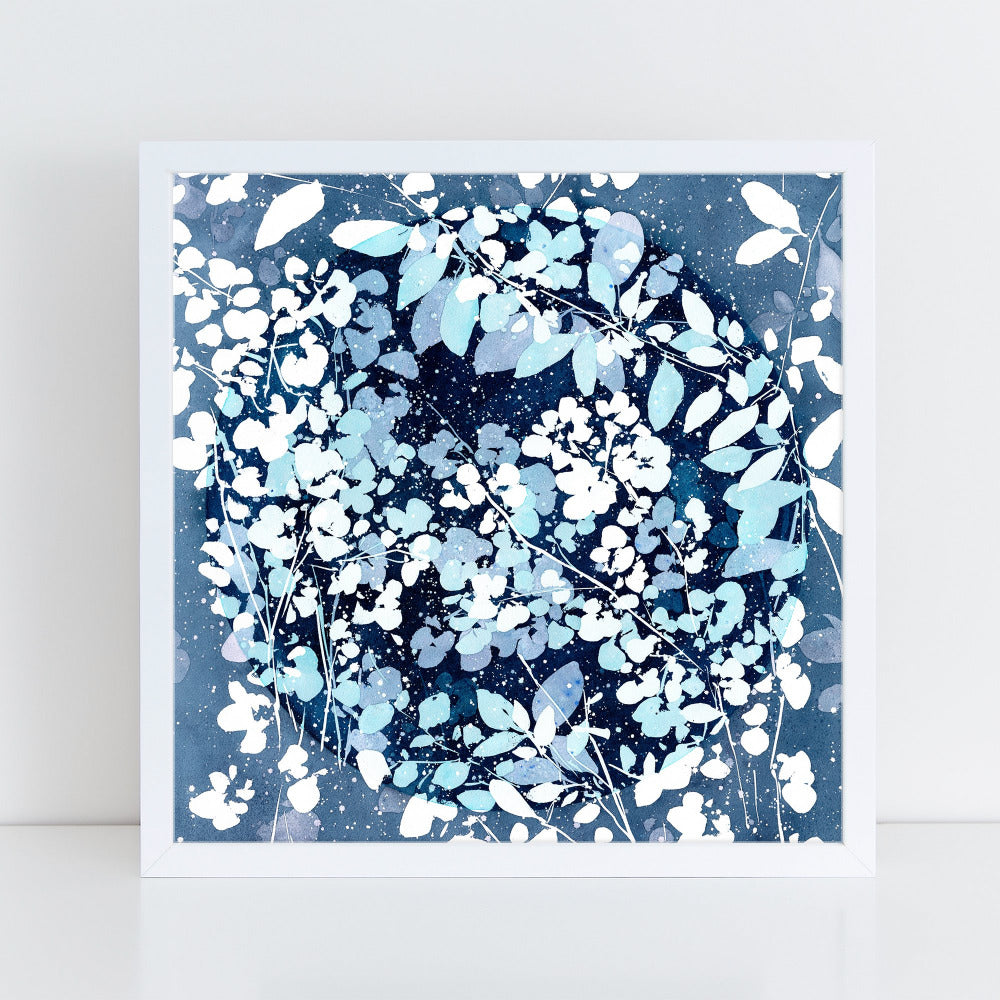 New Moon Snow, Art Print | CreativeIngrid - CreativeIngrid | Ingrid Sanchez