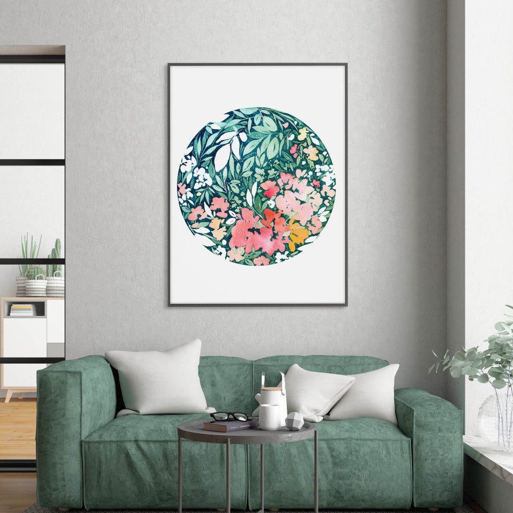 Snowy Bloom, Art Print | CreativeIngrid - CreativeIngrid | Ingrid Sanchez