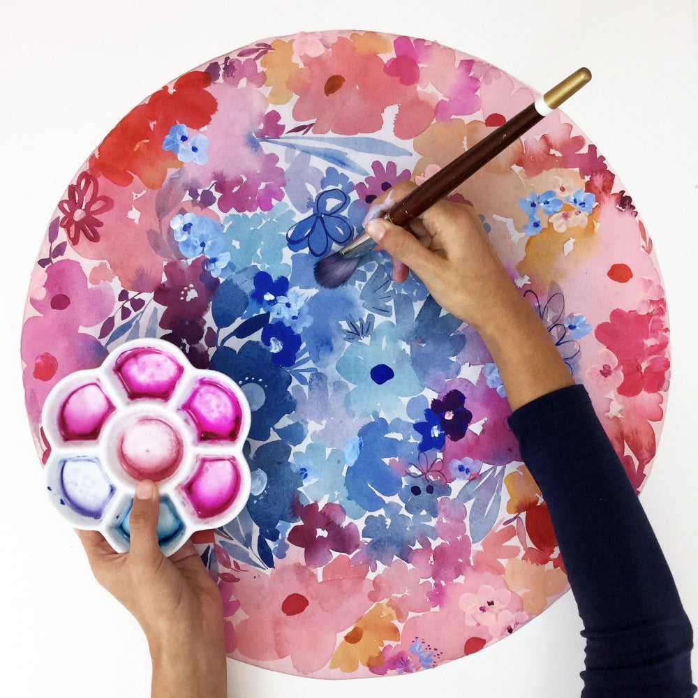 Super Flower Moon, Art Print | CreativeIngrid - CreativeIngrid | Ingrid Sanchez